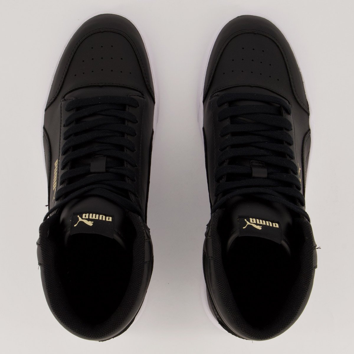 Tênis Puma Shuffle Mid BDP Feminino Preto Preto 4