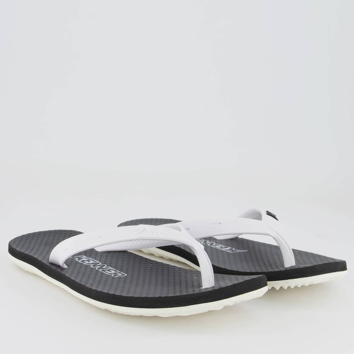 Chinelo Kenner Summer Preto e Branco Preto/Branco 3