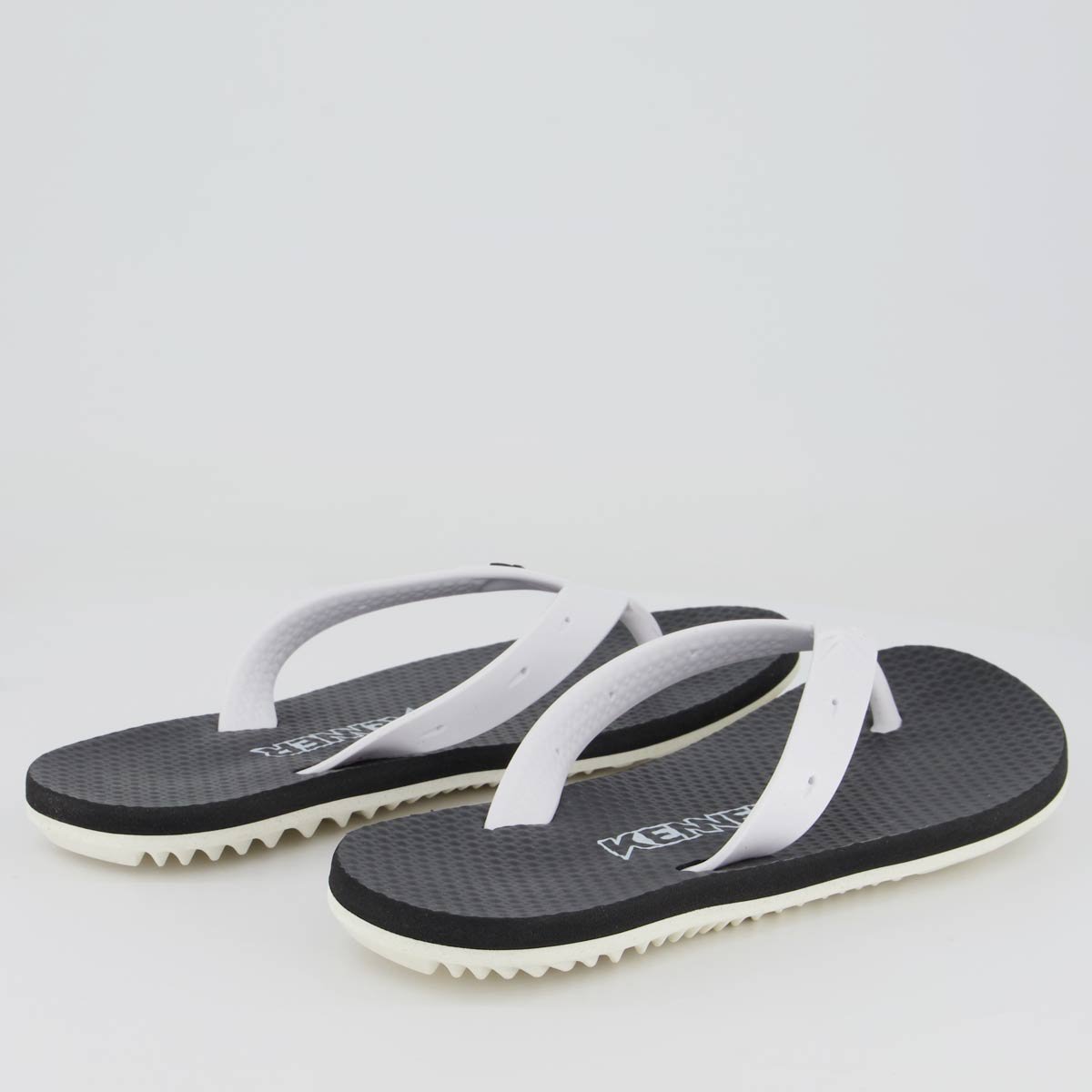 Chinelo Kenner Summer Preto e Branco Preto/Branco 4