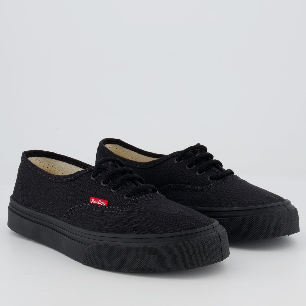 Tênis Redley Monocromo Feminino All Black Preto 2
