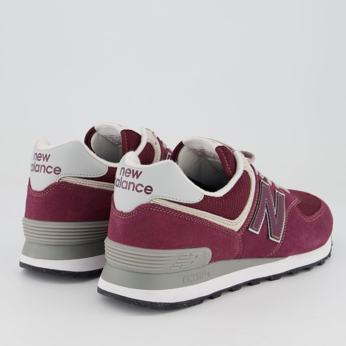 Tênis New Balance 574v2 Bordô Roxo 3