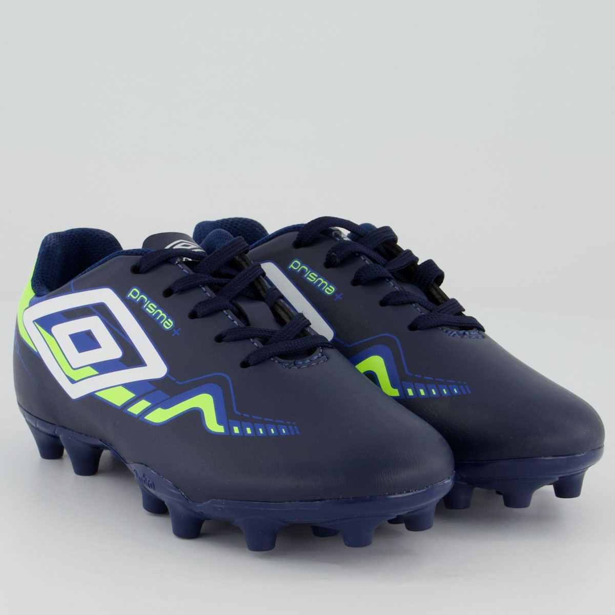 Chuteira Umbro Prisma+ Campo Juvenil Azul Azul 2