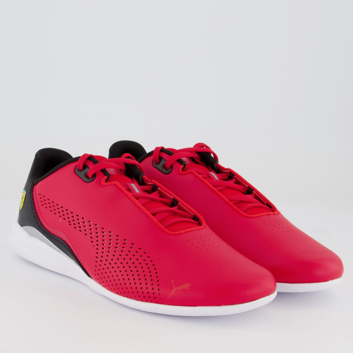 Tênis Puma Scuderia Ferrari Drift Cat Decima Vermelho e Branco Vermelho 2