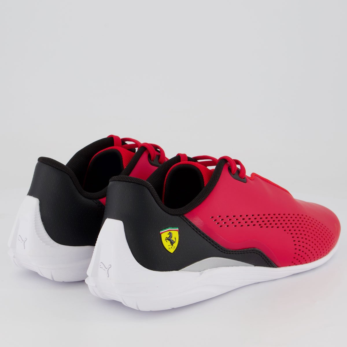 Tênis Puma Scuderia Ferrari Drift Cat Decima Vermelho e Branco Vermelho 3