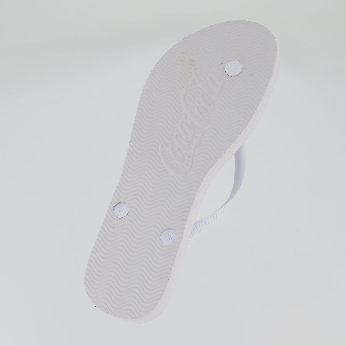 Chinelo Coca Cola Way Feminino Branco Branco 5