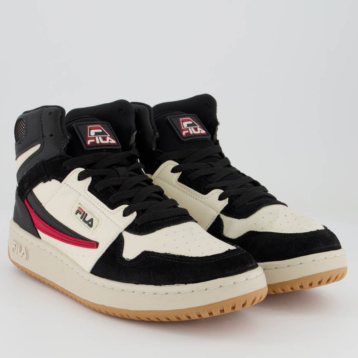 Tênis Fila ACD MID Bege e Preto Bege/Preto 2