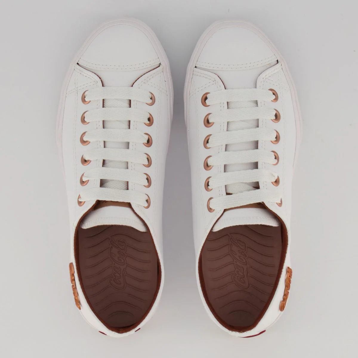 Tênis Coca-Cola Shoes Basket Floater Low Feminino Branco 4