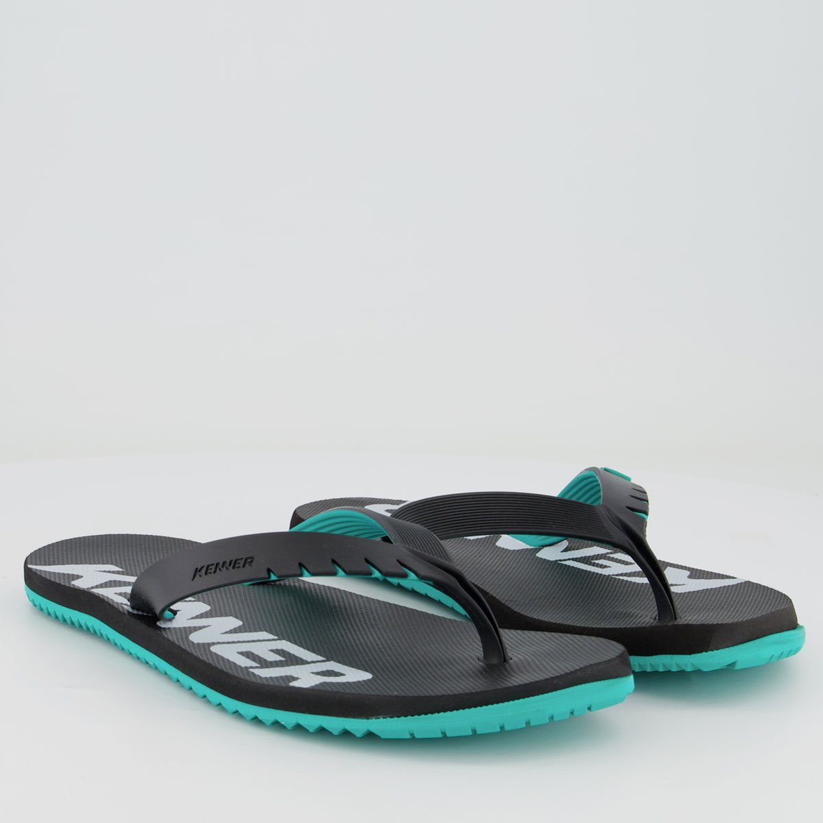 Chinelo Kenner RED Preto e Verde Preto/Verde 3