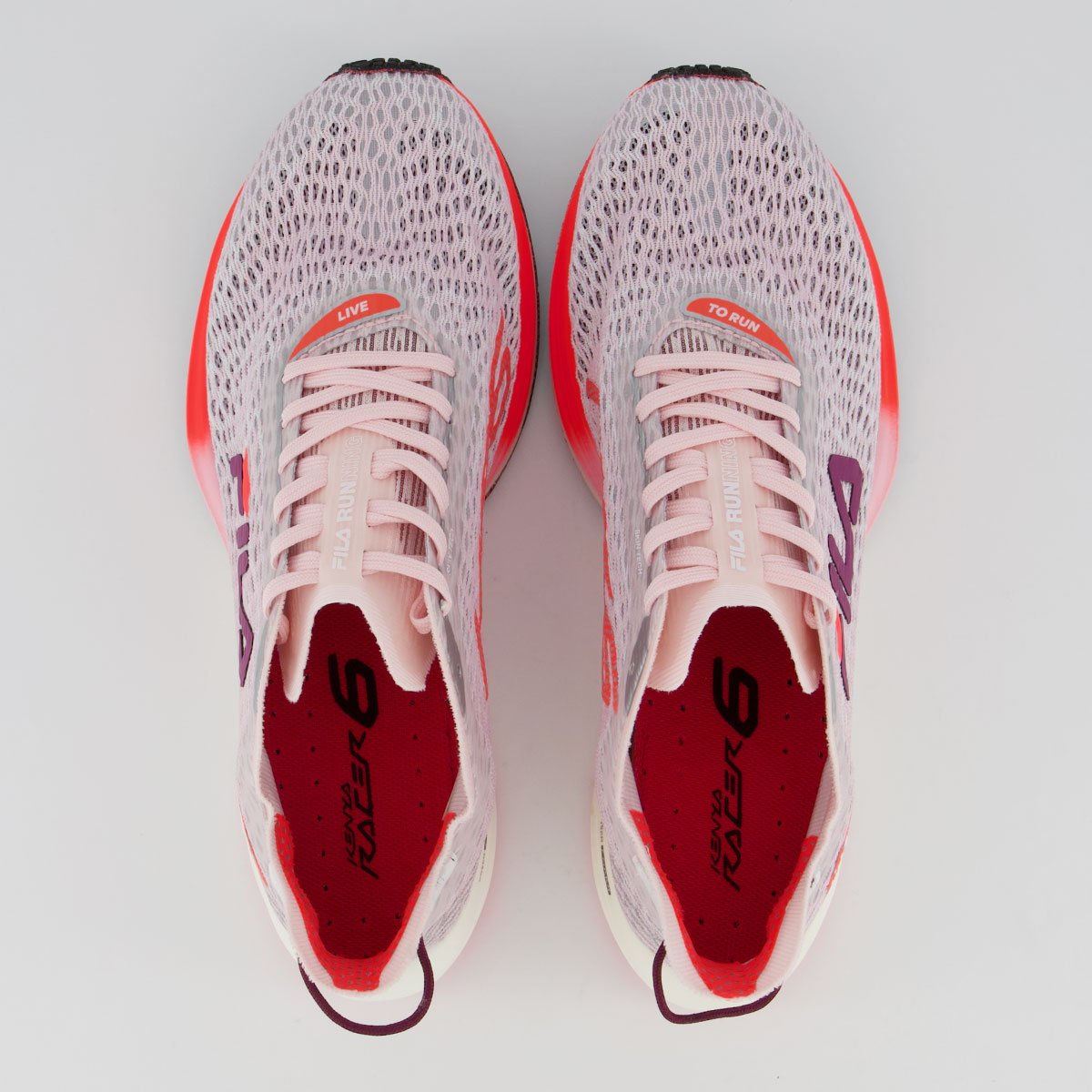 Tênis Fila KR6 Feminino Rosa e Bordô Rosa/Bordô 4