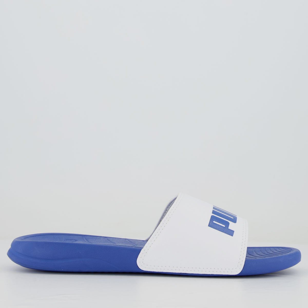 Chinelo Puma Popcat 20 BDP Branco e Azul Azul 2