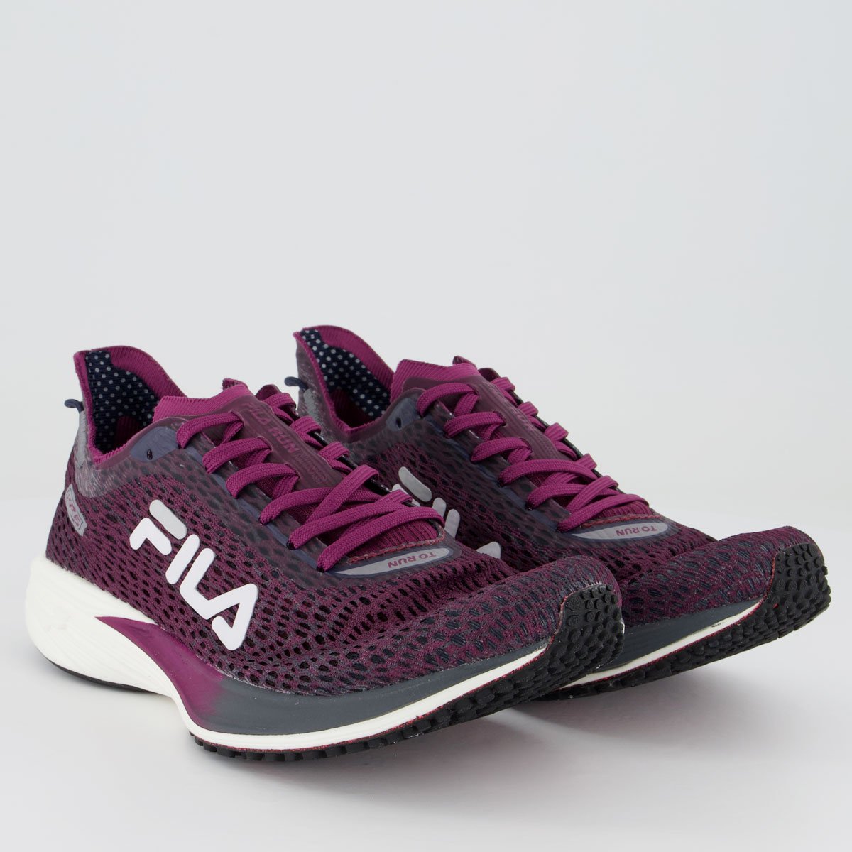 Tênis Fila KR6 Feminino Bordô Roxo 2