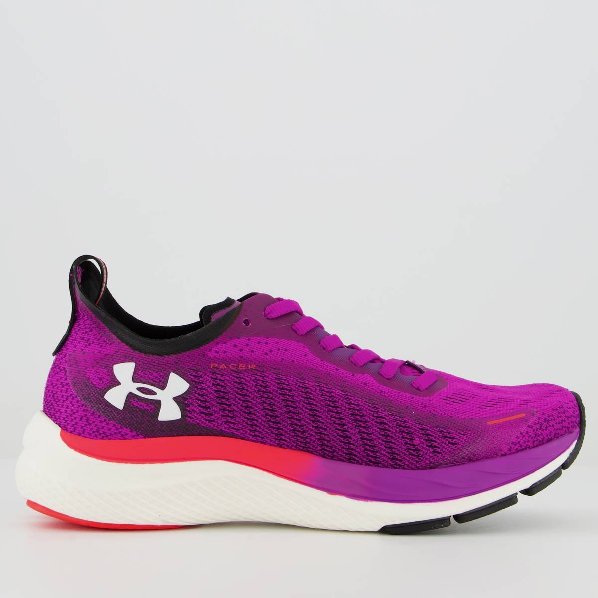 Tênis Under Armour Pacer Feminino Roxo Roxo 1