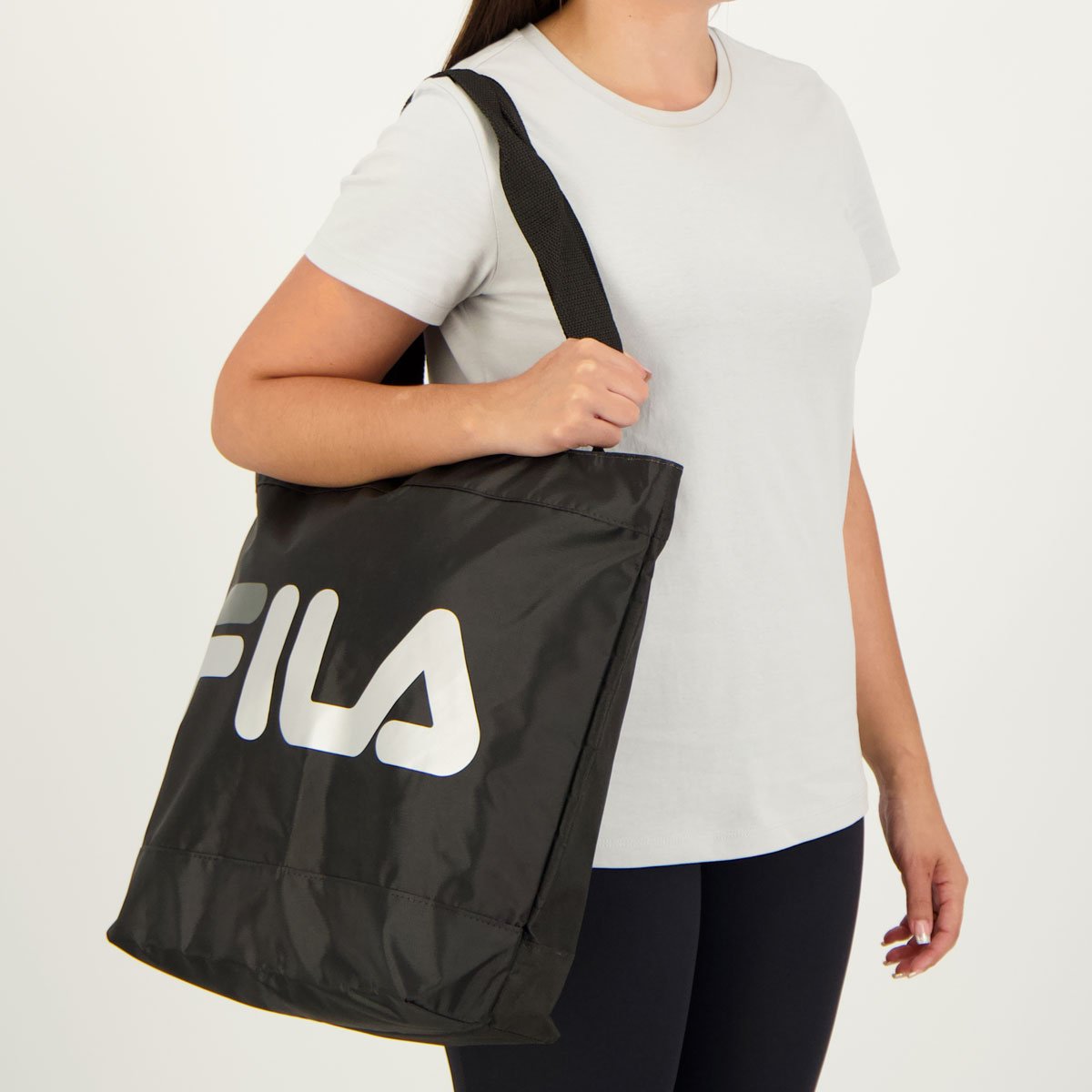 Bolsa Fila Active Preto Preto 1