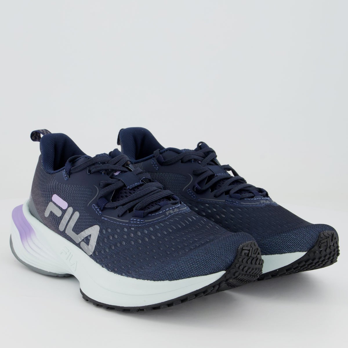 Tênis Fila Racer Spider Feminino Marinho e Cinza Marinho/Cinza 2