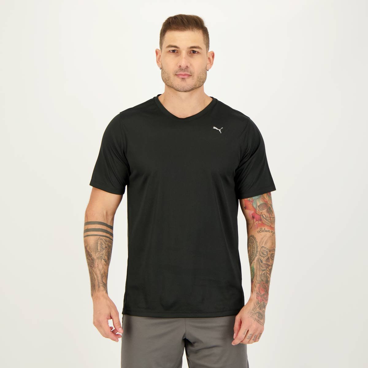 Camiseta Puma Performance SS Preta Preto 2