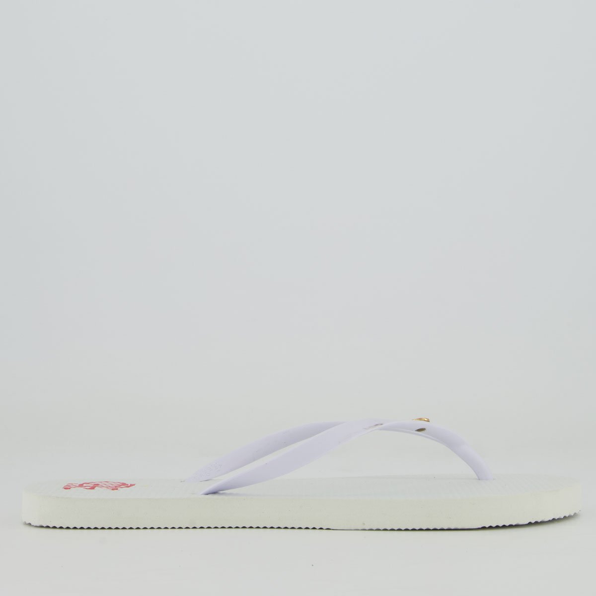 Chinelo Flamengo Basic Feminino Branco Branco 2