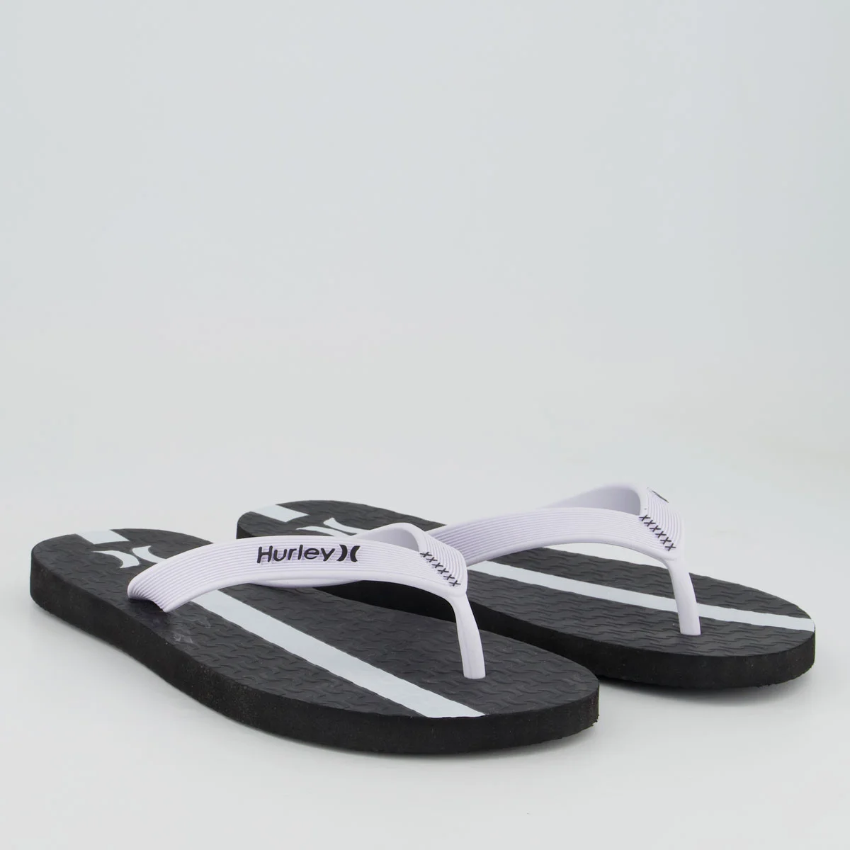 Chinelo Hurley Icon Band Preto Preto 3