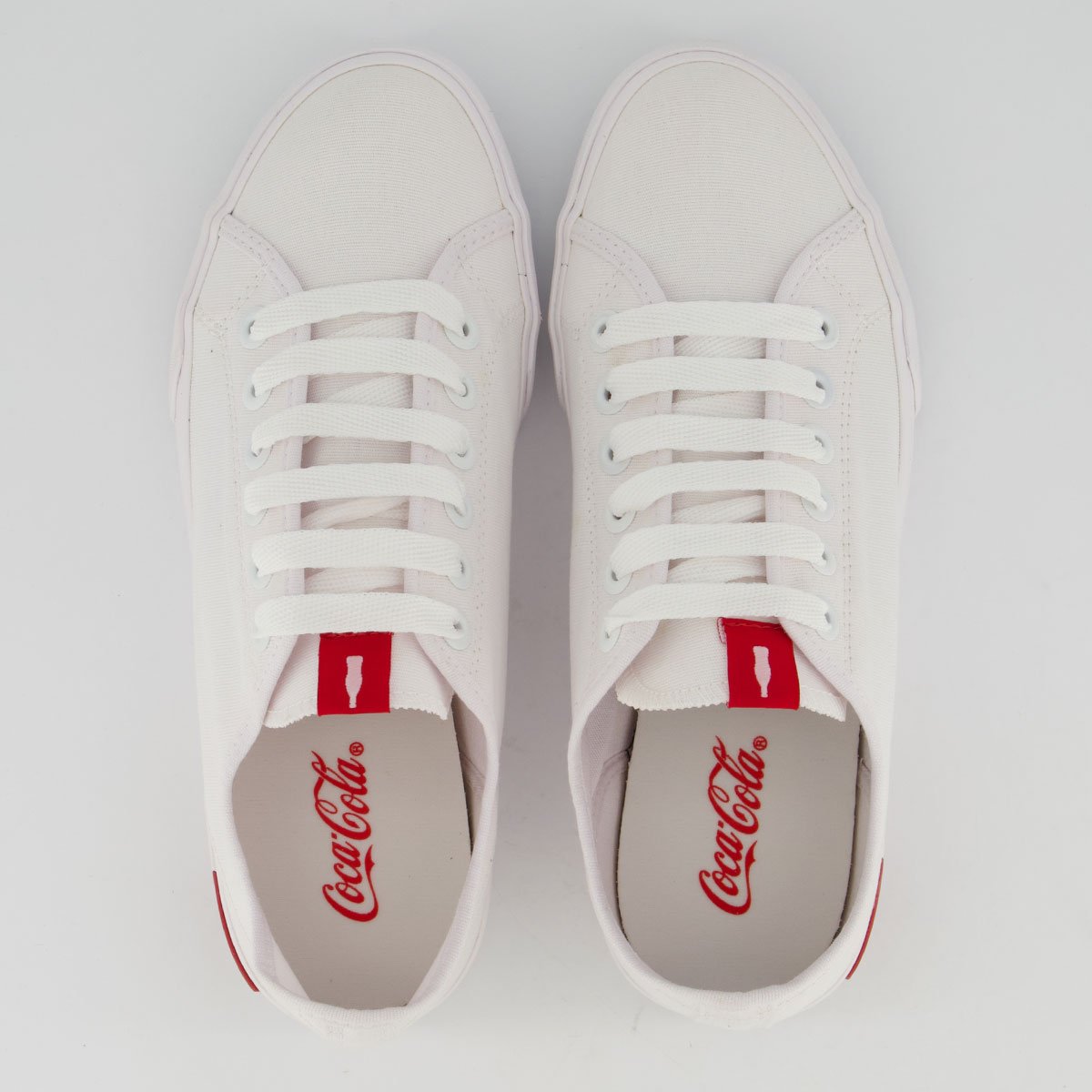Tênis Coca-Cola Shoes Blend Classic Unissex Branco 4