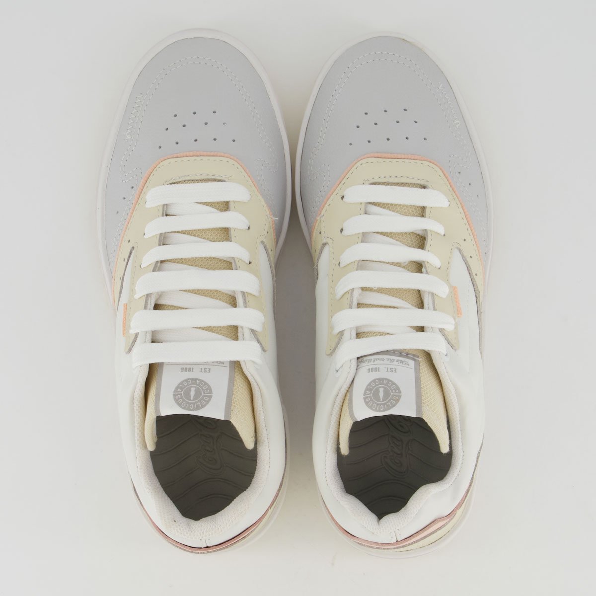 Tênis Coca Cola March Voice Feminino Branco Branco 4