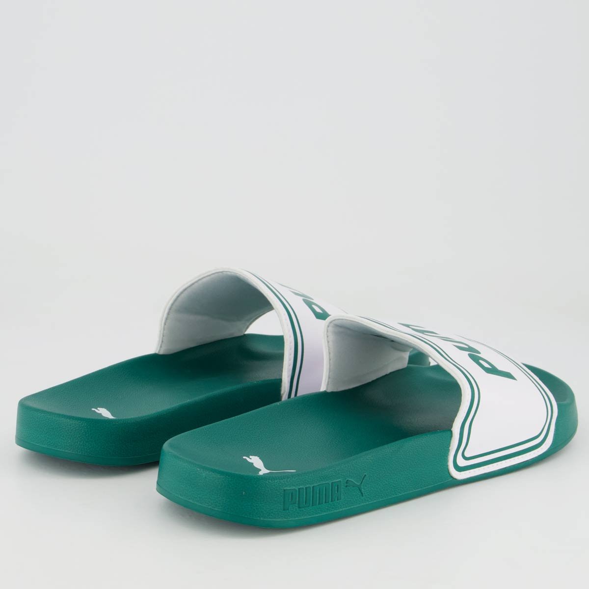 Chinelo Puma Leadcat 2.0 Team BDP Branco e Verde Verde 4