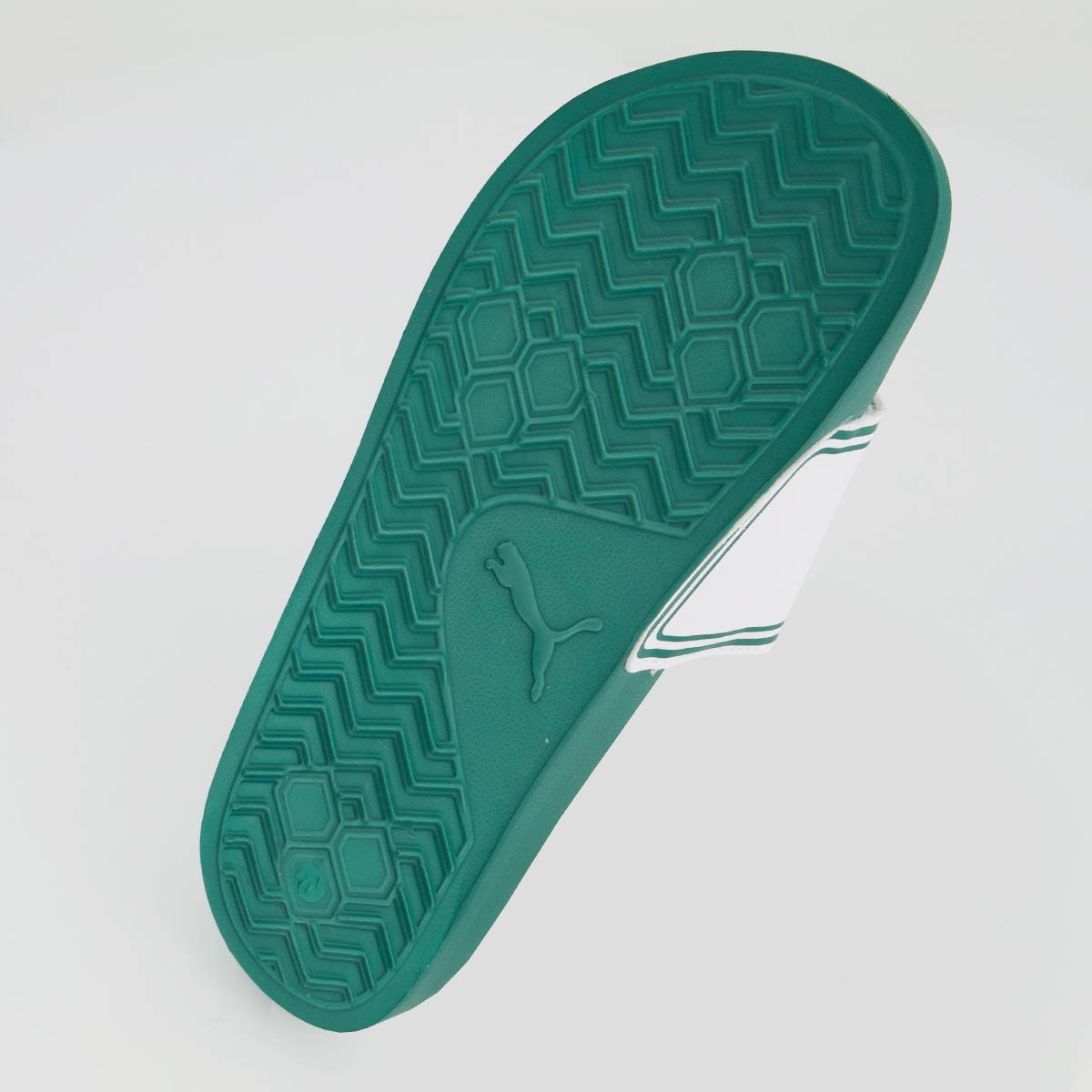 Chinelo Puma Leadcat 2.0 Team BDP Branco e Verde Verde 5