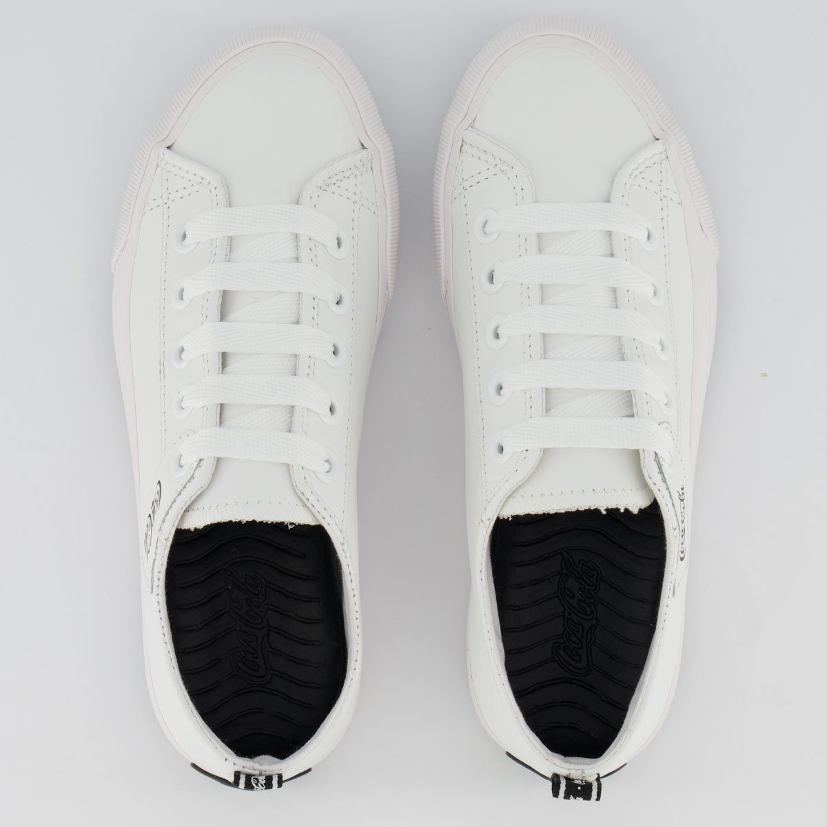 Tênis Coca Cola Atlanta Leather Coke I Feminino Branco Branco 4