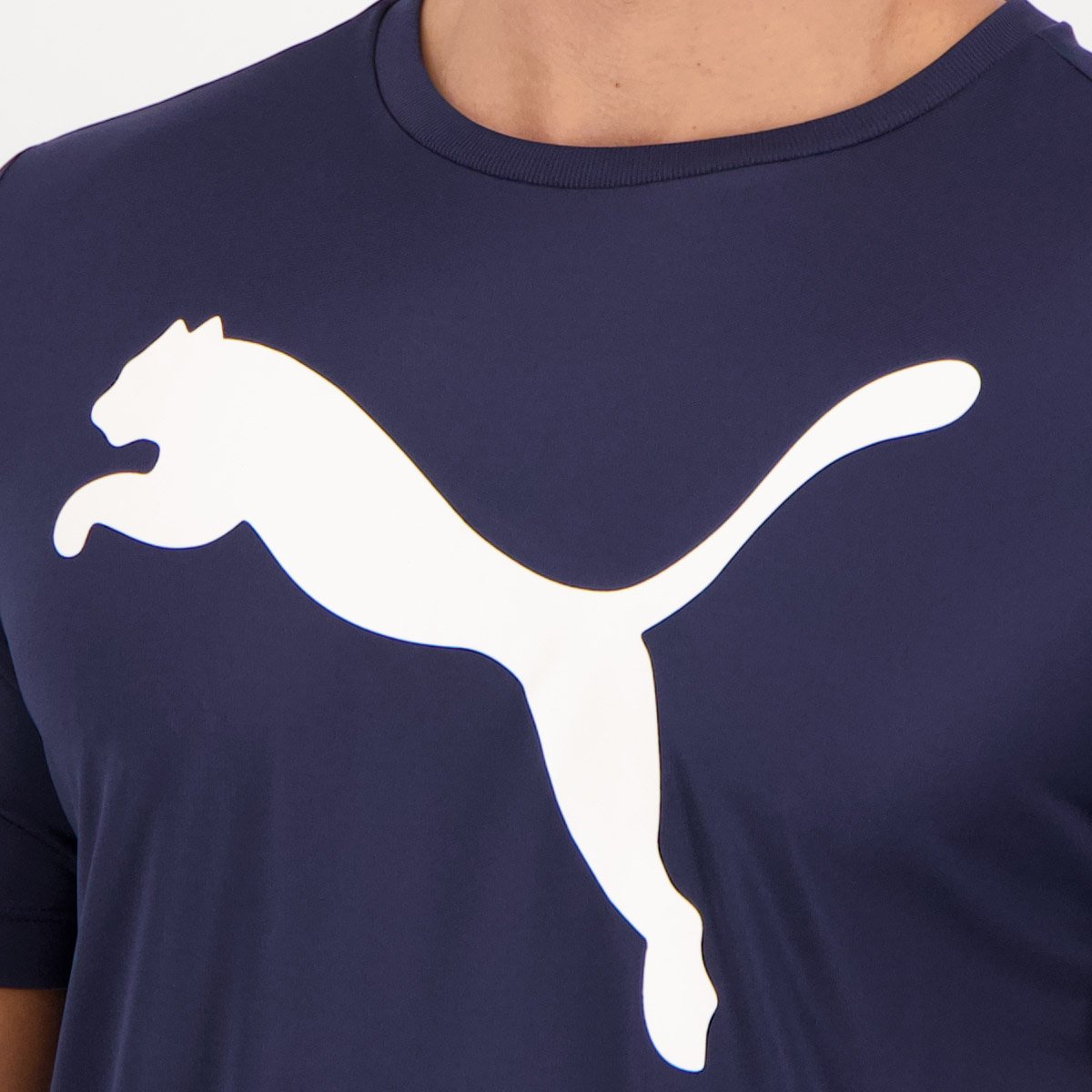 Camiseta Puma Active Big Logo 22 Marinho Azul 4