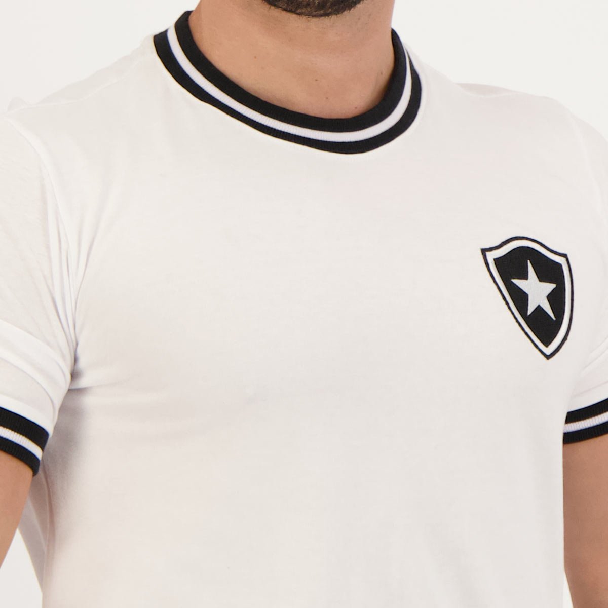 Camisa Botafogo Vintage Branca Branco 4