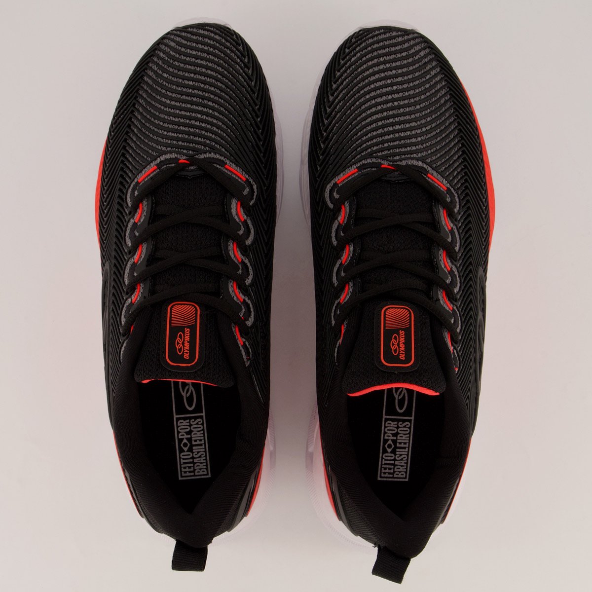 Tênis Olympikus Perfect 3 Preto e Laranja 4