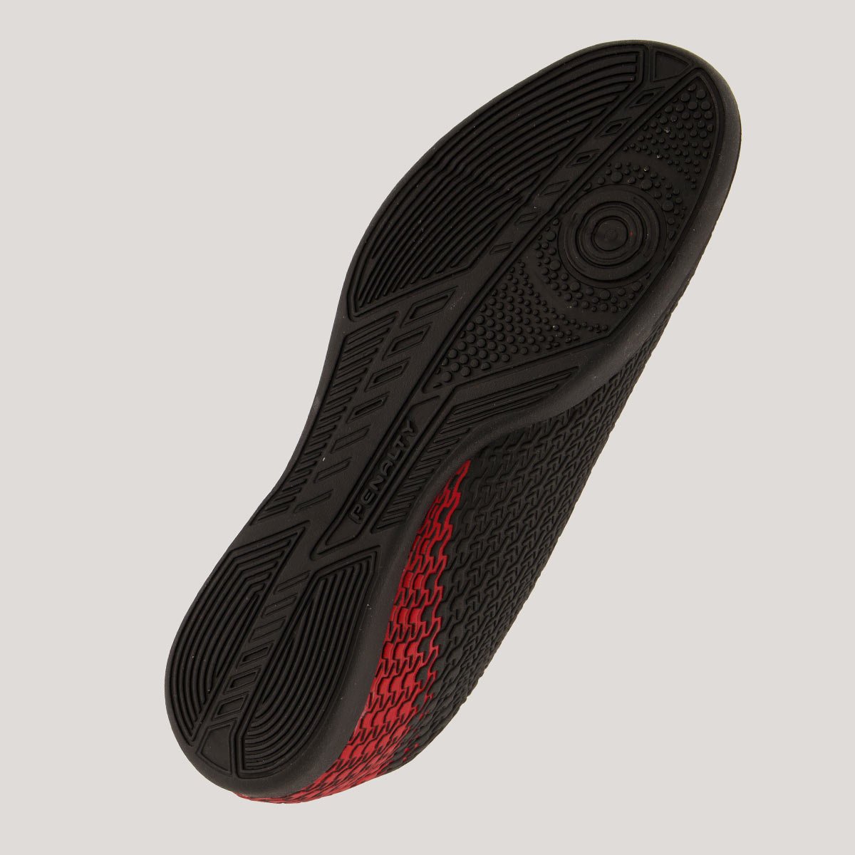 Chuteira Penalty Bravo XXII Futsal Preta e Vermelha Preto/Vermelho 5