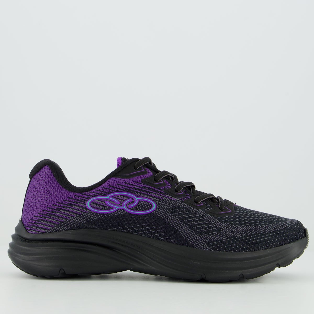 Tênis Olympikus Index 3 Feminino Roxo Preto 1