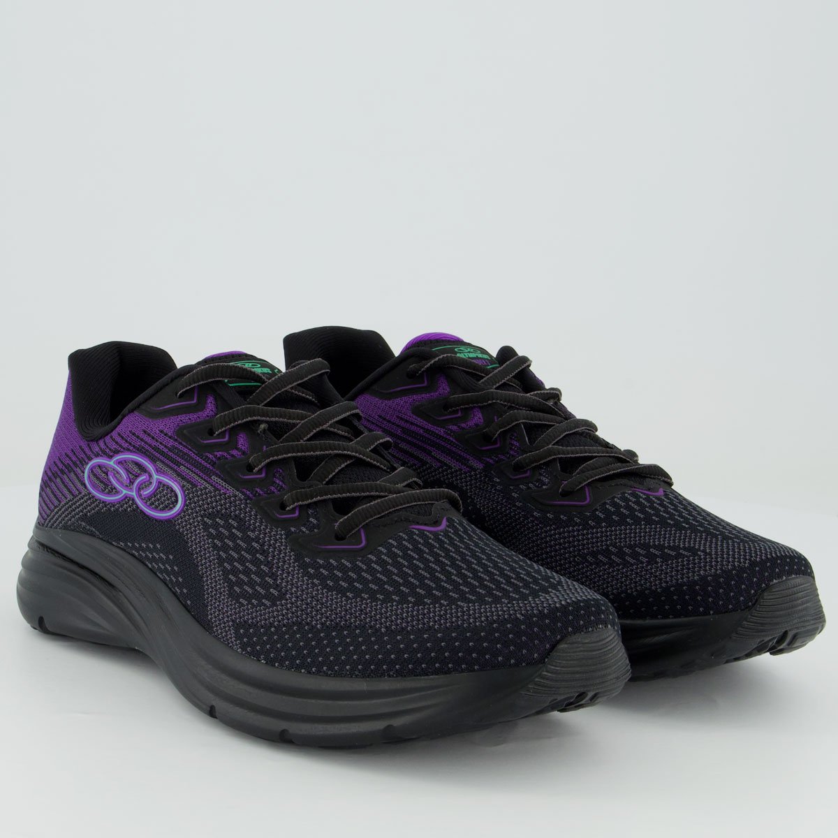 Tênis Olympikus Index 3 Feminino Roxo Preto 2