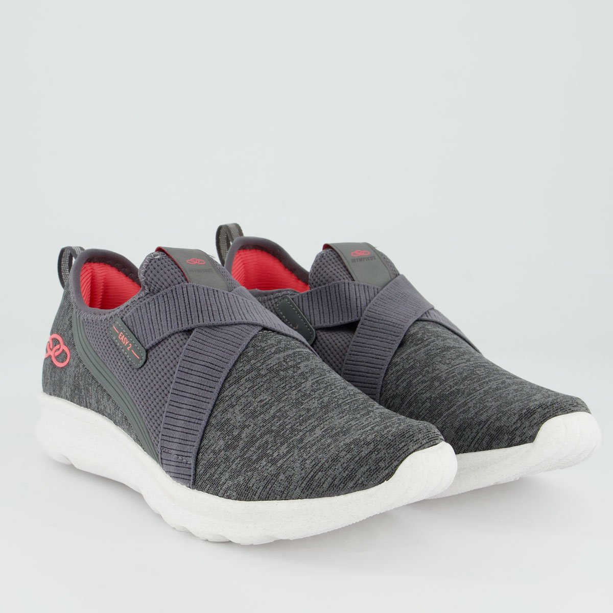Tênis Olympikus Easy 2 Feminino Cinza Cinza 2