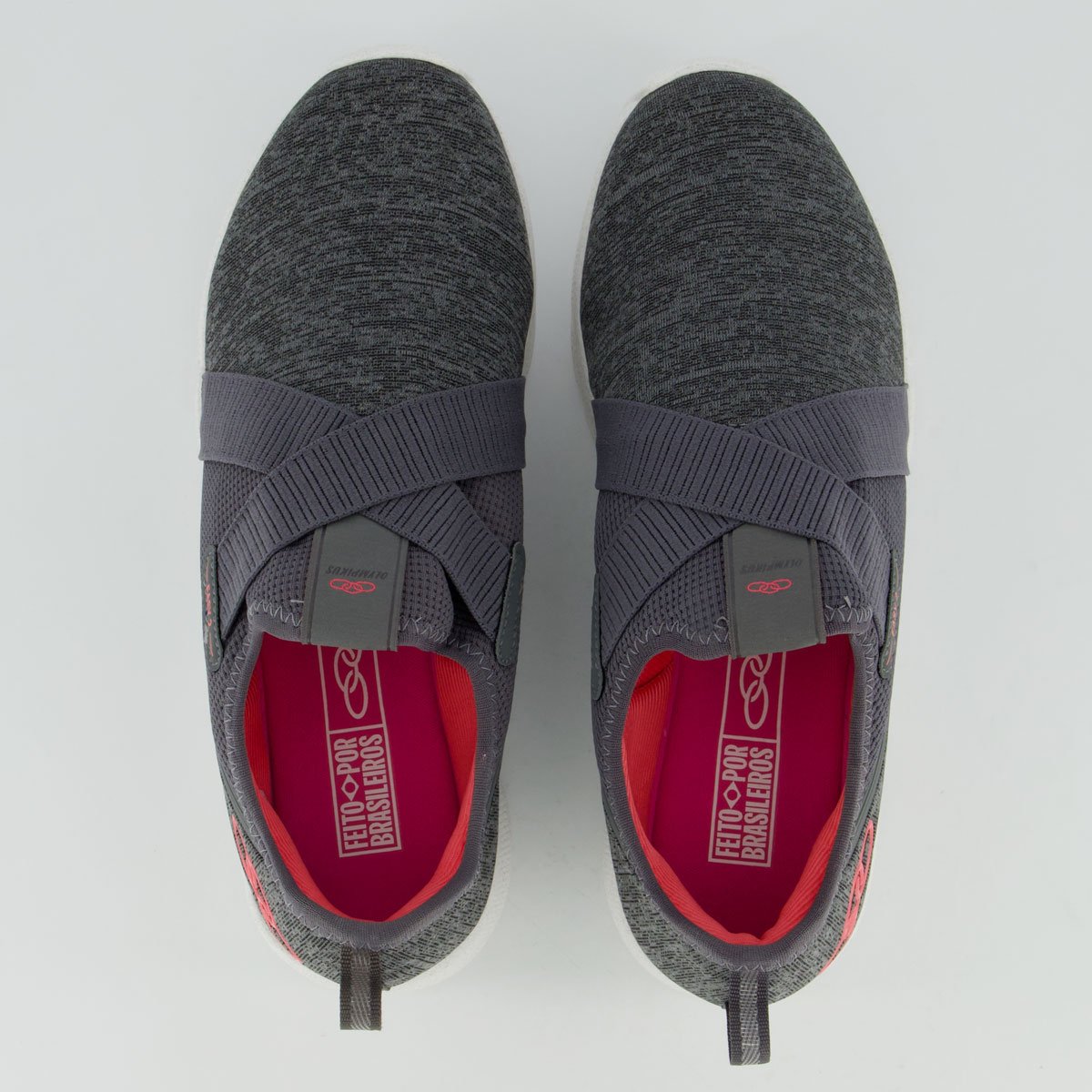 Tênis Olympikus Easy 2 Feminino Cinza Cinza 4