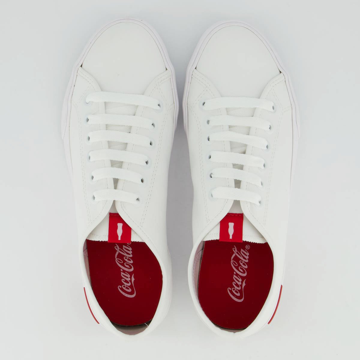 Tênis Coca Cola Blend Basic Town Branco Branco 4