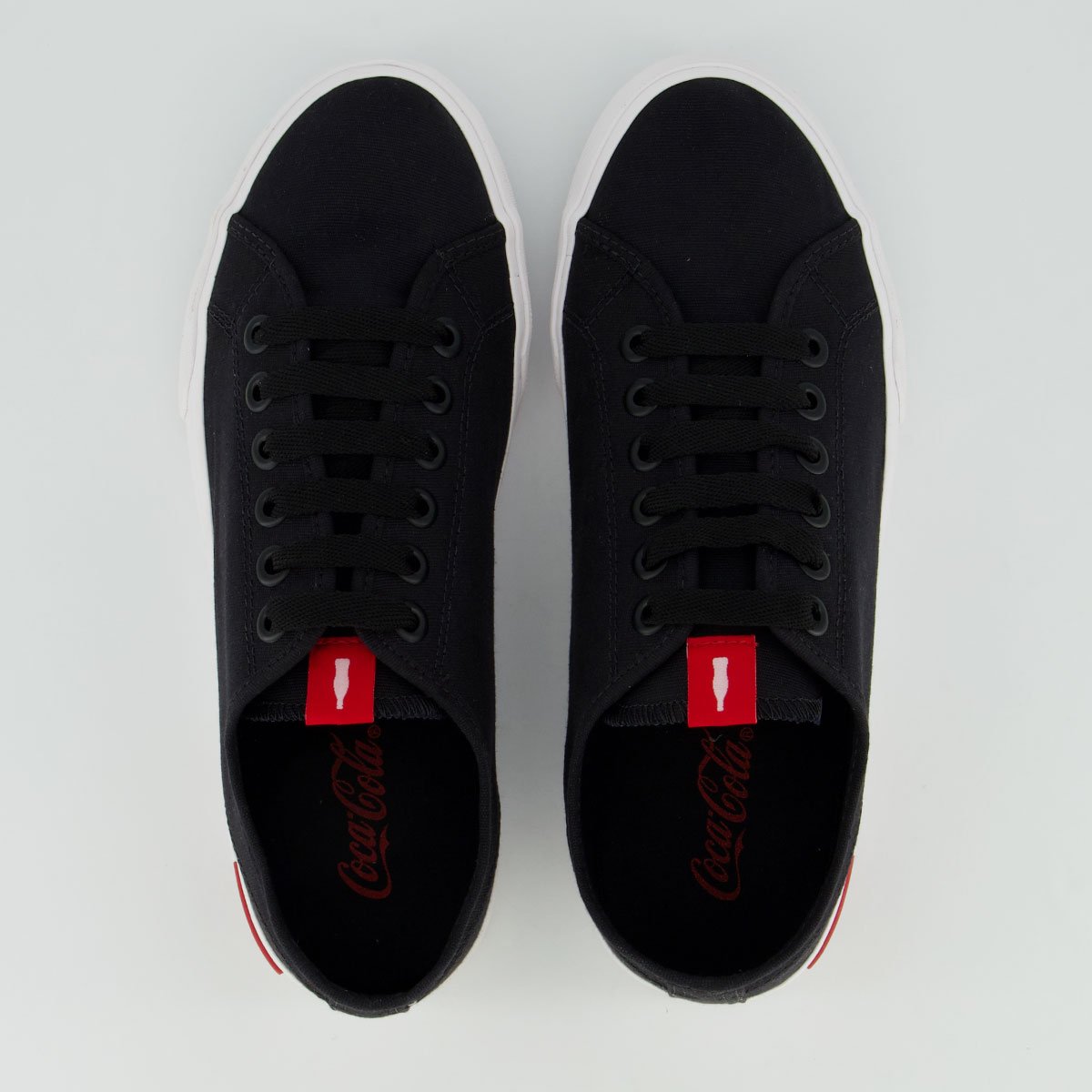 Tênis Coca Cola Blend Classic Preto Preto 4