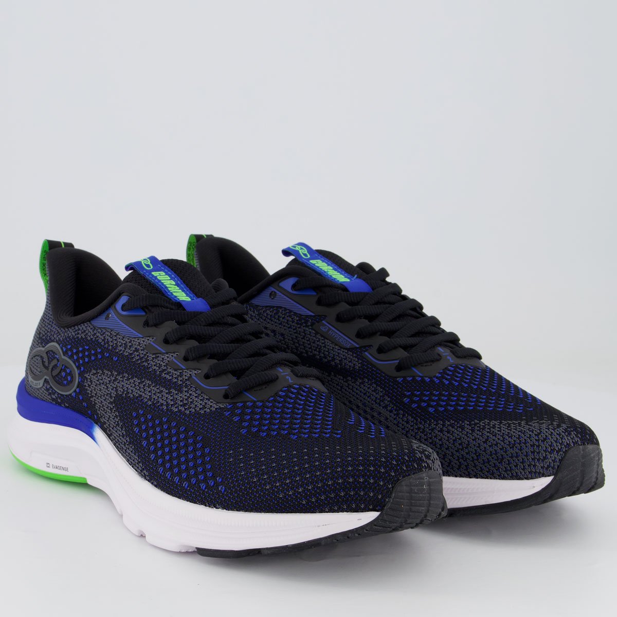 Tênis Olympikus Veloz 2 Preto Azul e Verde Preto Azul/Verde 2
