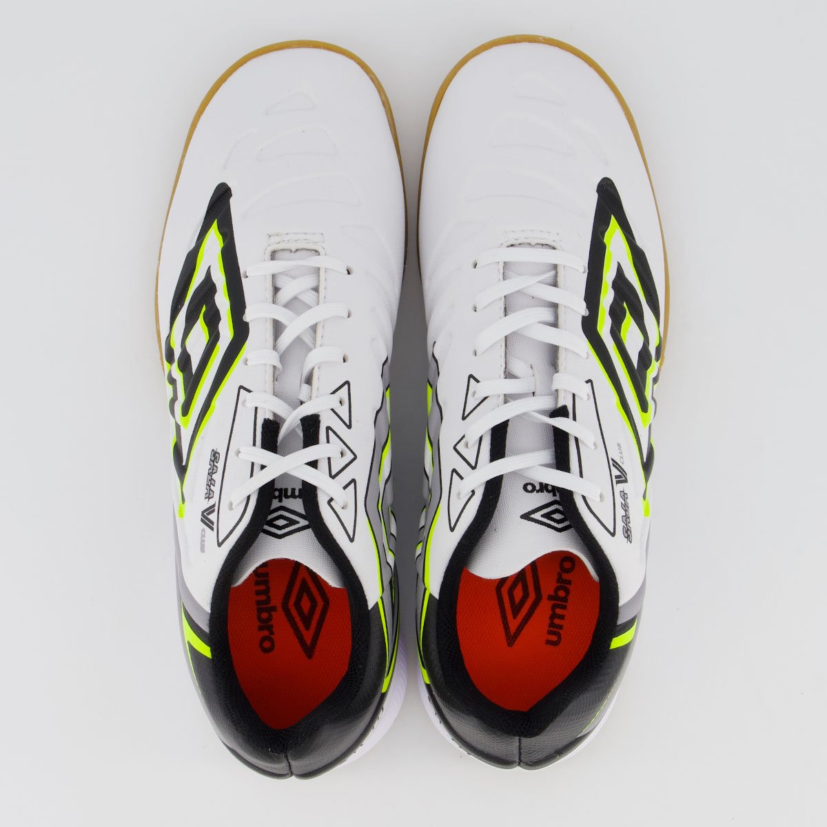 Chuteira Umbro Sala V Club Futsal Branca 4