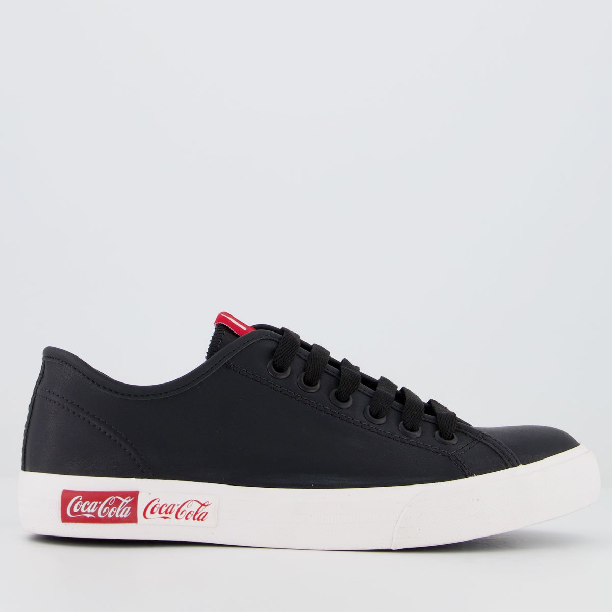 Tênis Coca Cola Blend Basic Town Preto Preto 1