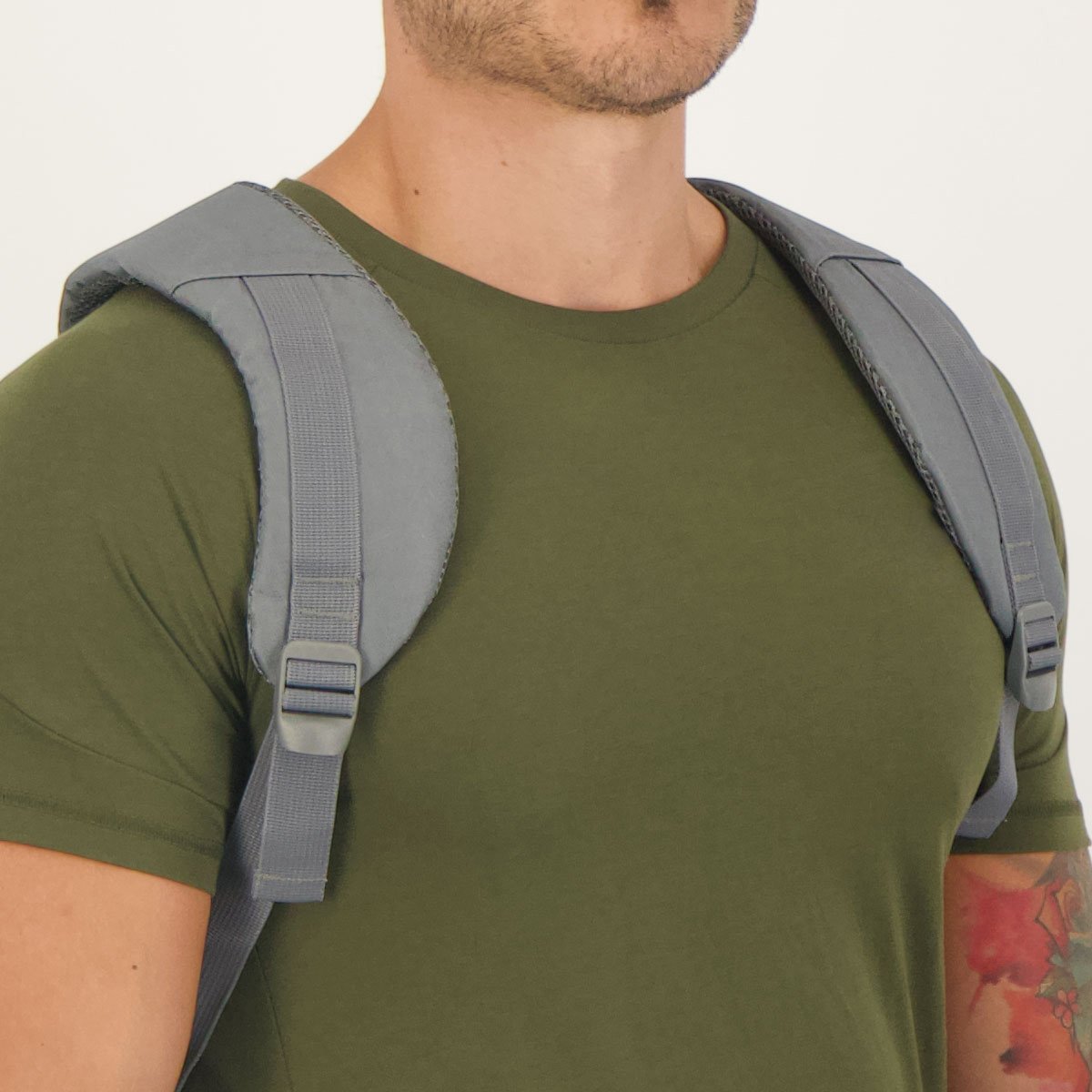 Mochila Olympikus Braze Cinza Cinza 2