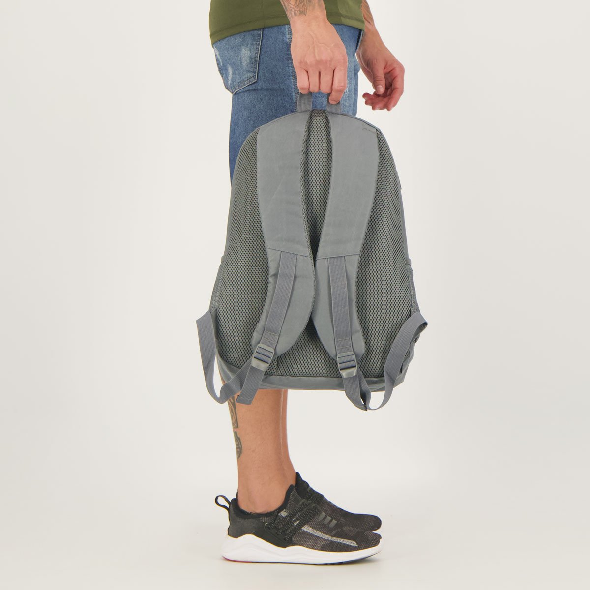 Mochila Olympikus Braze Cinza Cinza 3