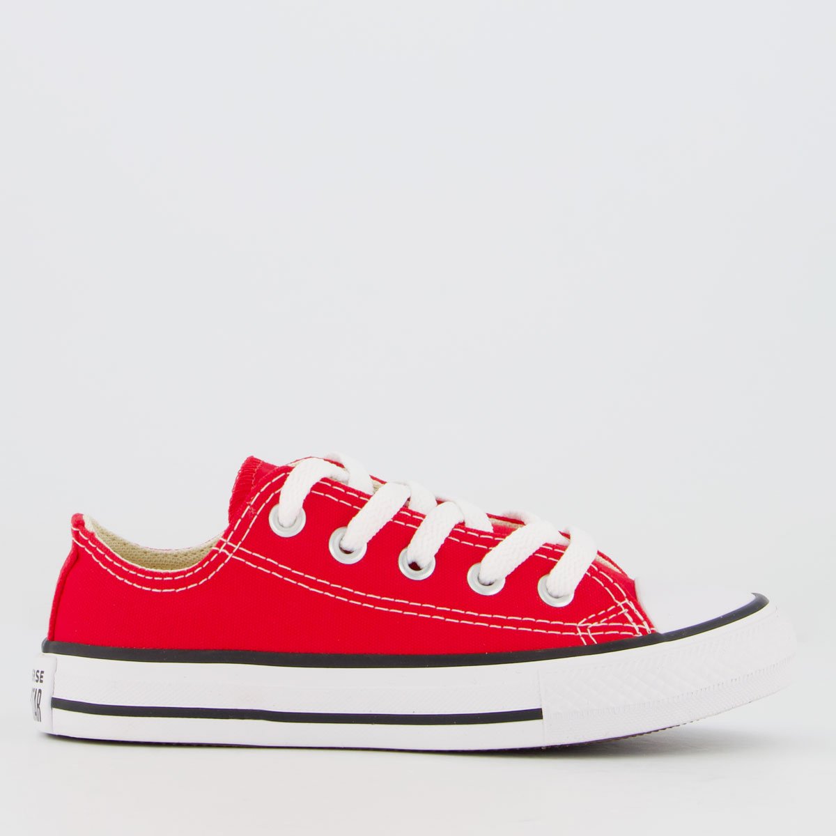 Tênis Converse All Star Chuck Taylor Juvenil Vermelho