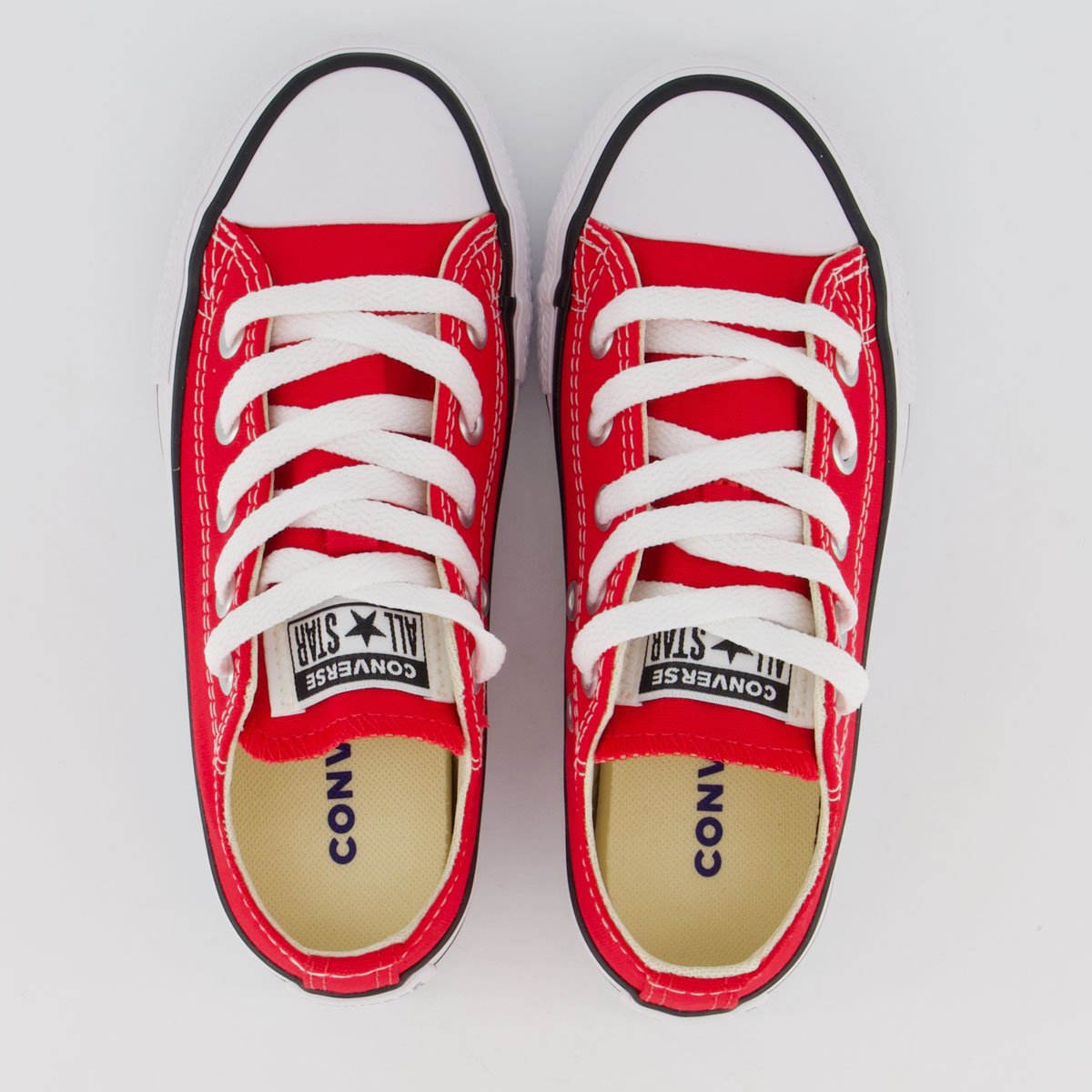 Tênis Converse All Star Chuck Taylor Juvenil Vermelho Vermelho 4