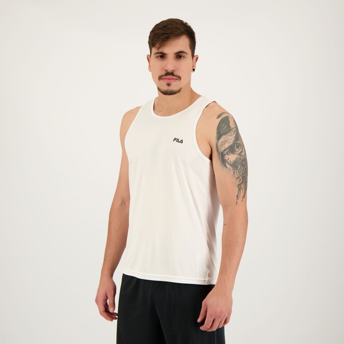 Regata Fila Basic Sports Polygin Branco Branco 2