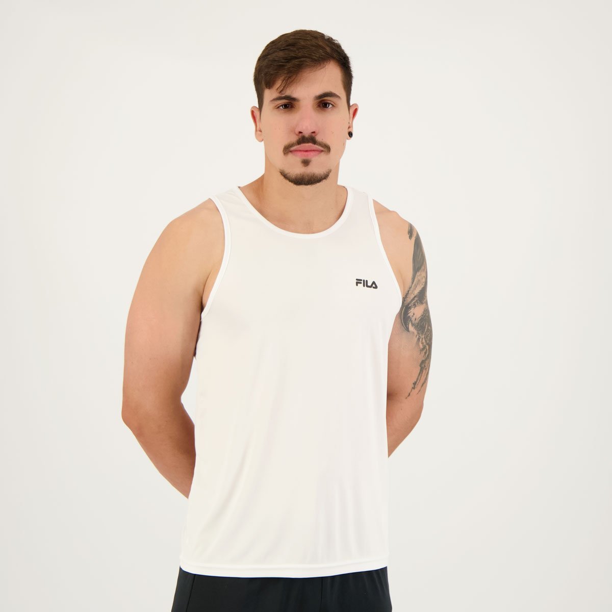 Regata Fila Basic Sports Polygin Branco Branco 5
