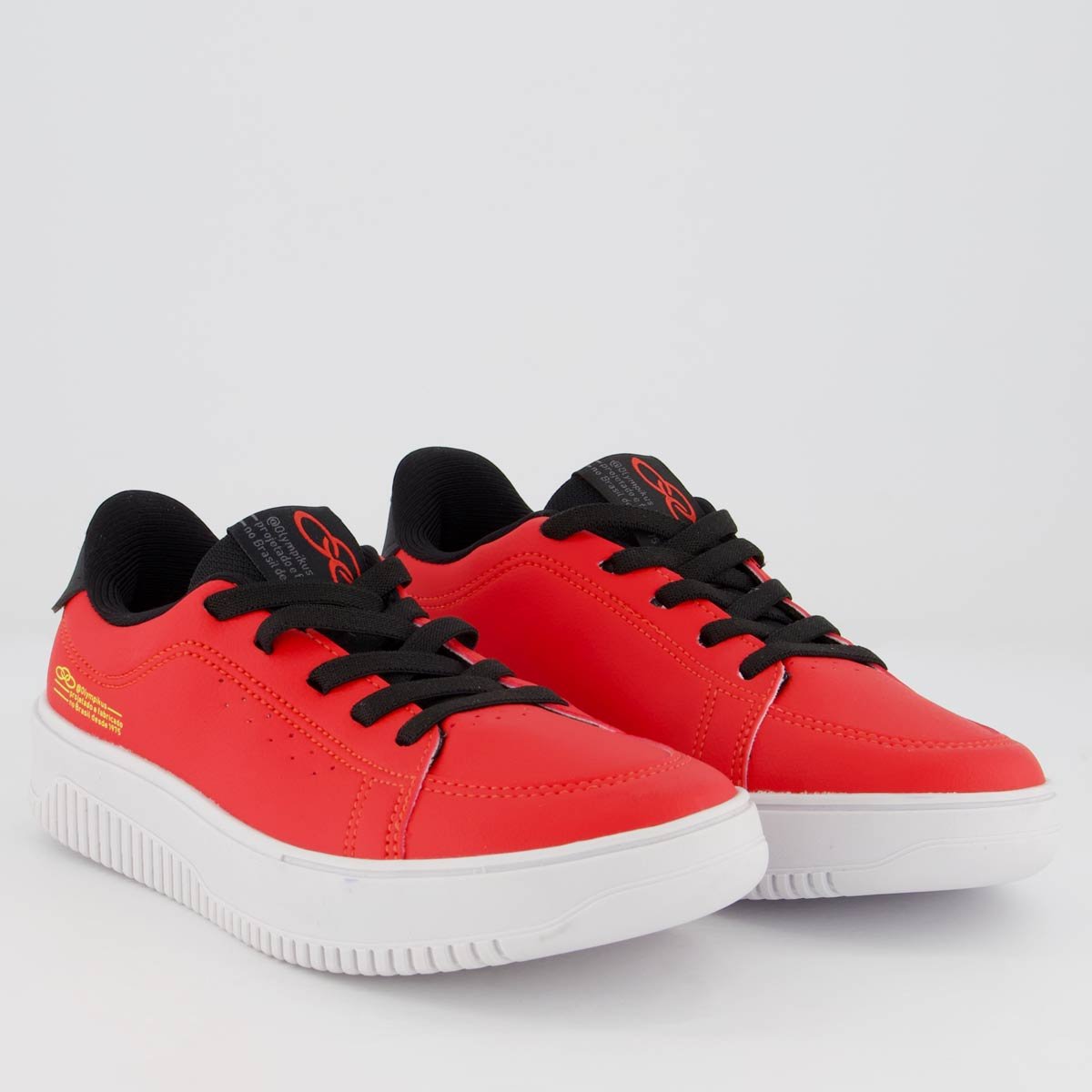 Tênis Olympikus Eros Juvenil Vermelho Vermelho 2