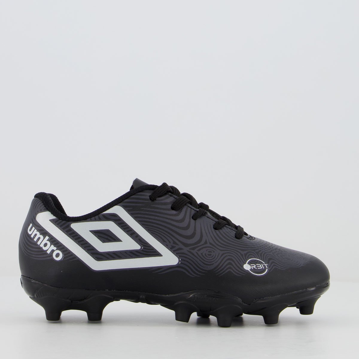 Chuteira Umbro Orbit Campo Juvenil Preta Preto 1