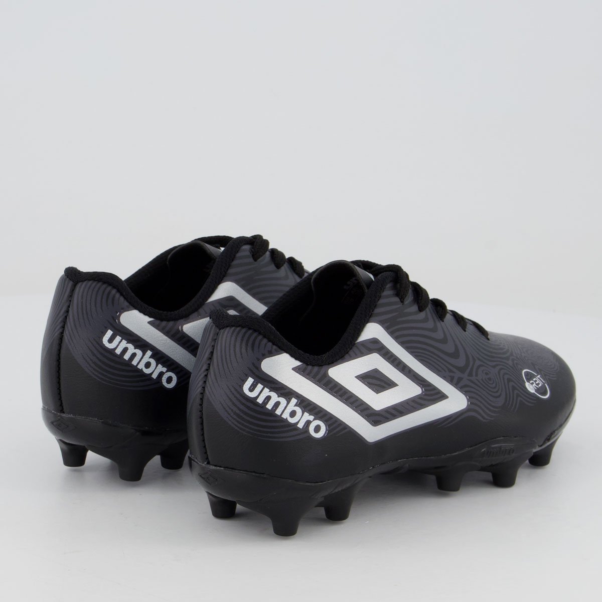 Chuteira Umbro Orbit Campo Juvenil Preta Preto 3