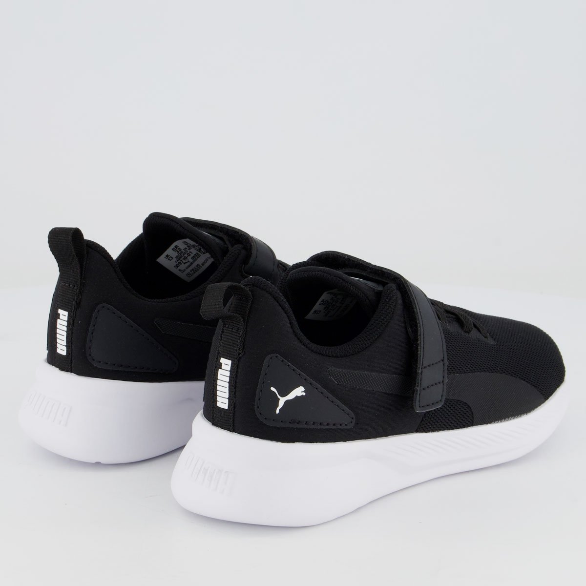 Tênis Puma Flyer Runner Mesh V PS BDP Infantil Preto Preto 3
