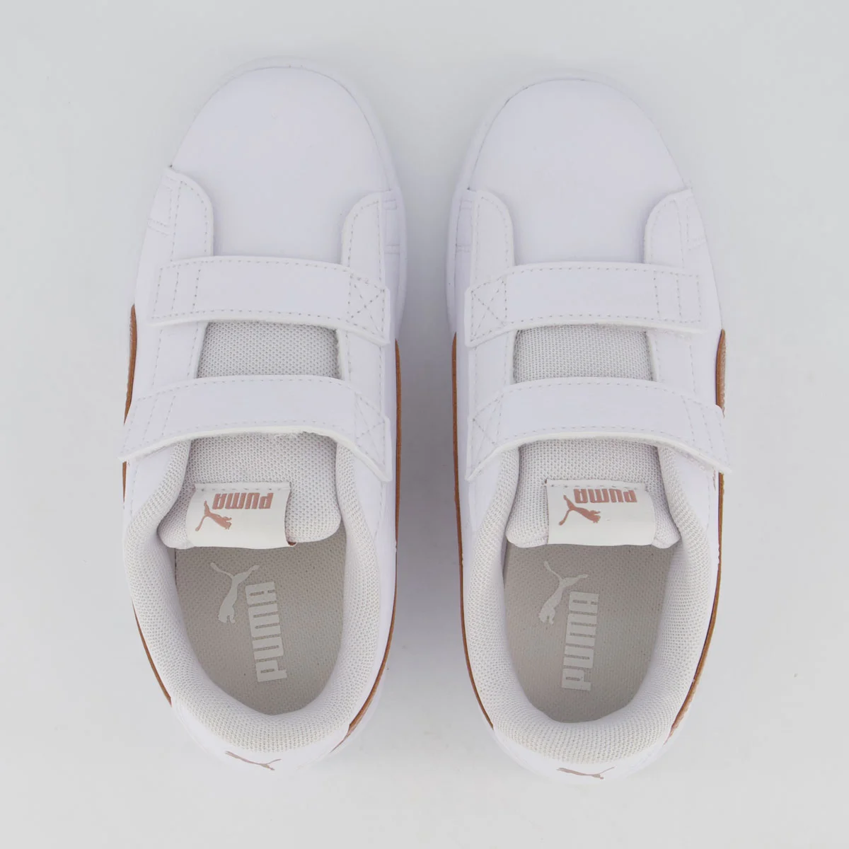 Tênis Puma Rickie Classic V PS Infantil Branco Branco 4